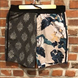 Rusty board shorts mens size 33.
